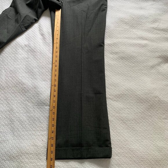 Brooks Brothers‎ 346 stretch wool blend straight leg cuffed career dress pants - Picture 9 of 9